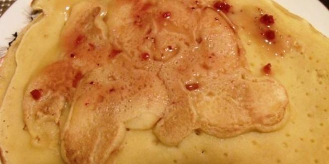 Рецепт блинов с яблоками