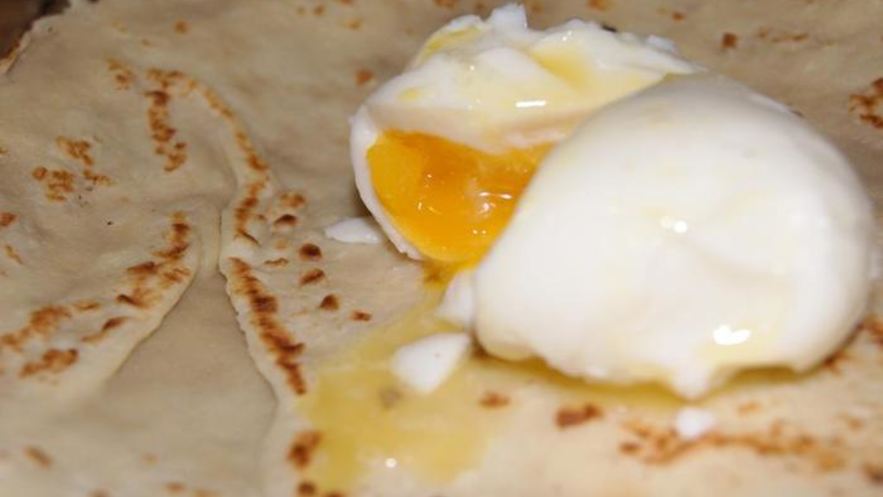 Рецепт блинов с яйцом сверточки