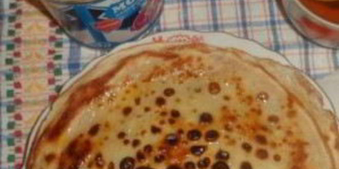 Рецепт блинов со сгущенкой