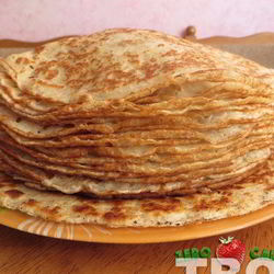 Рецепт Диетических блинчиков на кефире