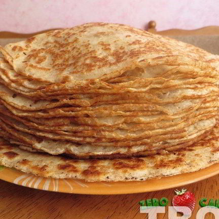 Рецепт Диетических блинчиков на кефире