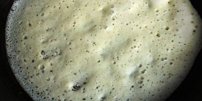 Рецепт дрожжевых блинов на топленом молоке