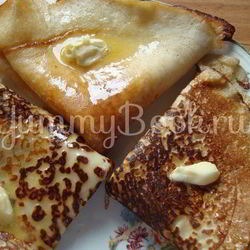 Рецепт Гурьевских блинов