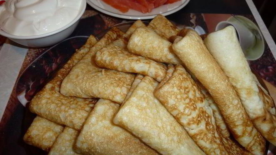 Рецепт моих заварных блинов