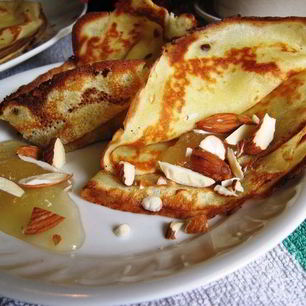 Рецепт Необычных блинов Креп