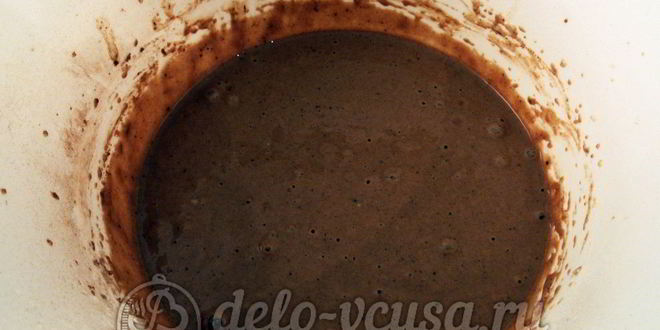 Рецепт шоколадных блинчиков