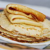 Рецепт Тоненьких блинчиков на молоке с яйцами