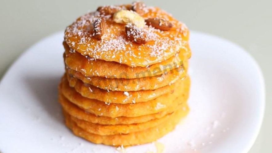 Рецепт тыквенных панкейков