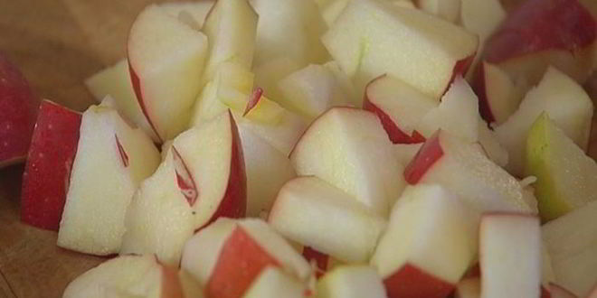 Рецепт яблочных блинчиков из виченцы