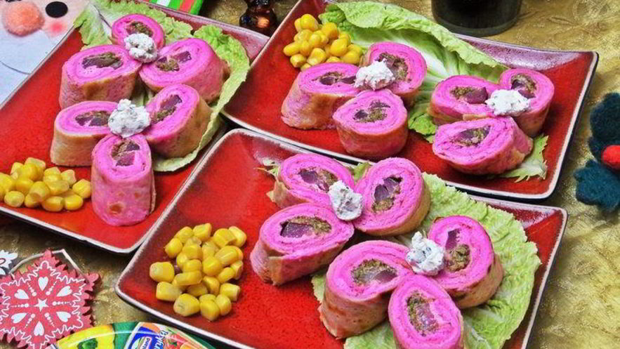 Рецепт закусочных блинчиков