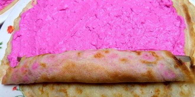 Рецепт закусочных блинчиков