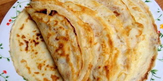 Рецепт закусочных блинчиков