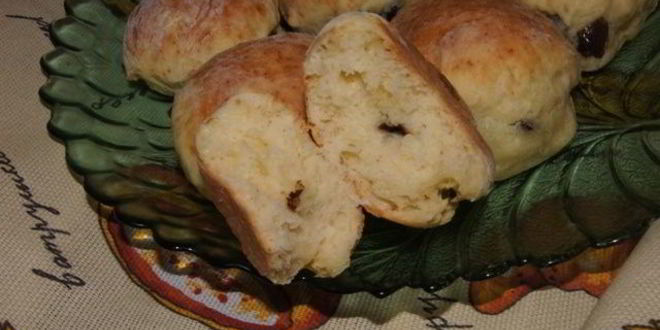 Рецепт бездрожжевых ванильных булочек с шоколадом