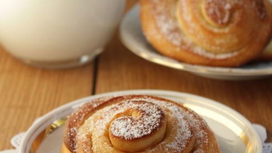 Рецепт булочек с карамелью