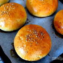 Рецепт Булочек с мясом в пряном соусе