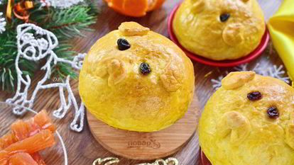 Рецепт Булочек Собачки