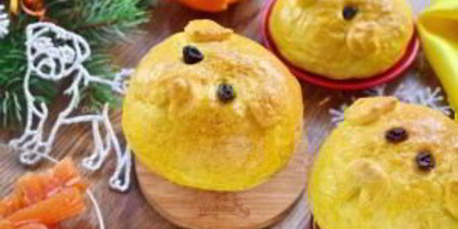 Рецепт булочек собачки