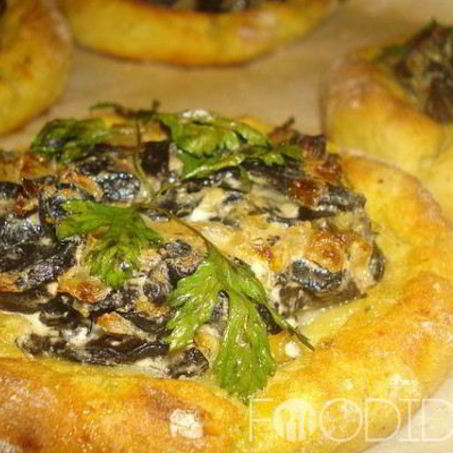 Рецепт Мини-ватрушек с паштетом