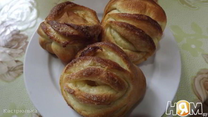 Рецепт плюшек на маргарине