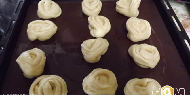 Рецепт плюшек на маргарине
