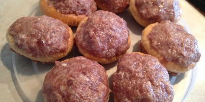 Рецепт сушек — мясных ватрушек