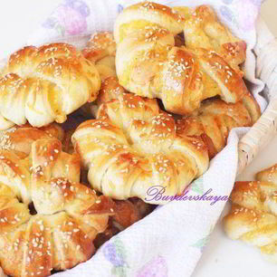 Рецепт Турецких булочек с сезамом