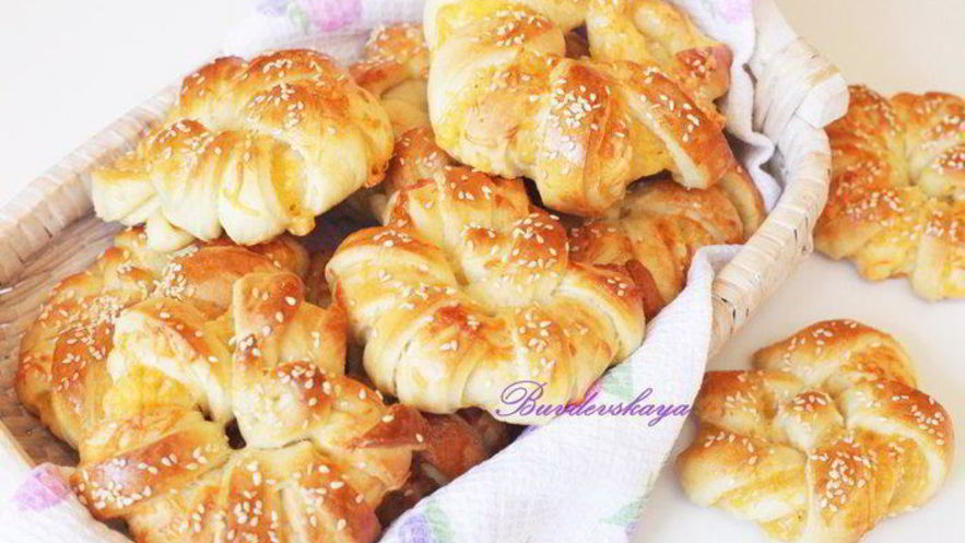 Рецепт турецких булочек с сезамом