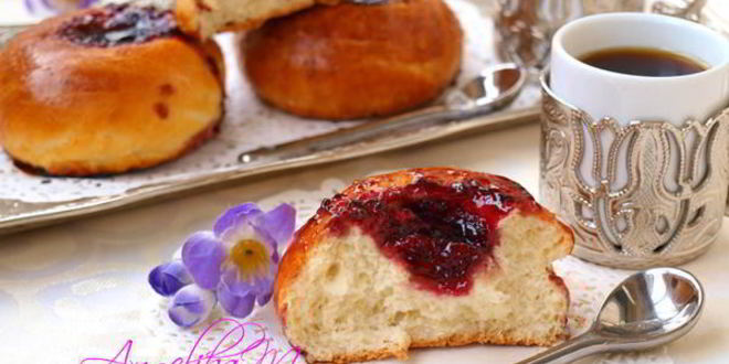 Рецепт ватрушек с джемом