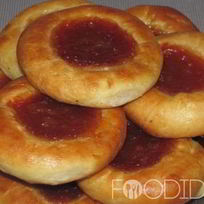 Рецепт Ватрушек с повидлом