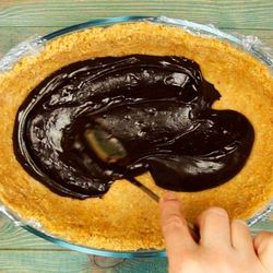 Рецепт Бананового чизкейка с шоколадом