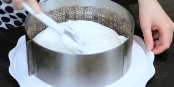 Рецепт чизкейка без выпечки с вишней