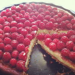 Рецепт Чизкейка из рикотты с малиной