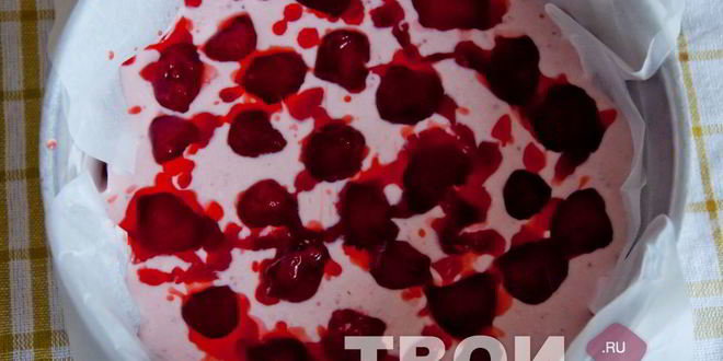 Рецепт чизкейка клубничного