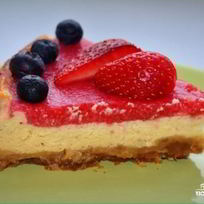 Рецепт Чизкейка с клубникой в мультиварке