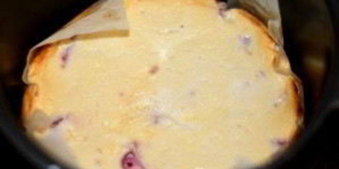 Рецепт чизкейка с клубникой в мультиварке