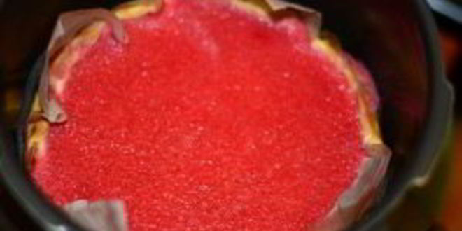 Рецепт чизкейка с клубникой в мультиварке