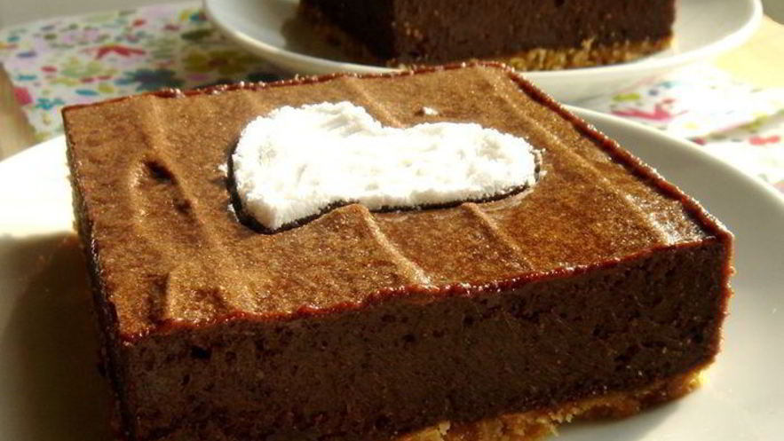 Рецепт чизкейка с нутеллой