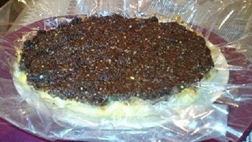 Рецепт чизкейка с плавленым сливочным сыром и шоколадной пастой с кешью и фундуком