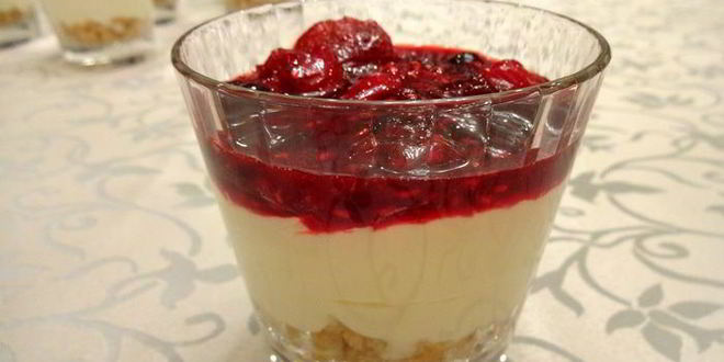 Рецепт чизкейка в стаканчиках