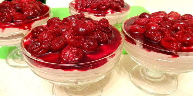 Рецепт чизкейка вишенка