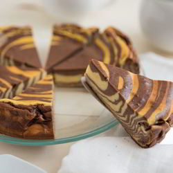 Рецепт Чизкейка зебра