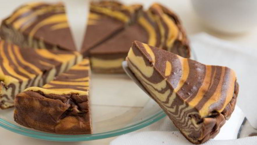 Рецепт чизкейка зебра