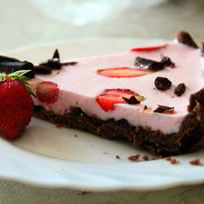Рецепт Клубнично-малинового чизкейк
