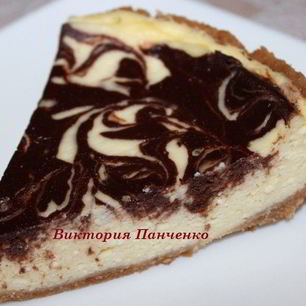 Рецепт Мраморного чизкейка из мультиварки