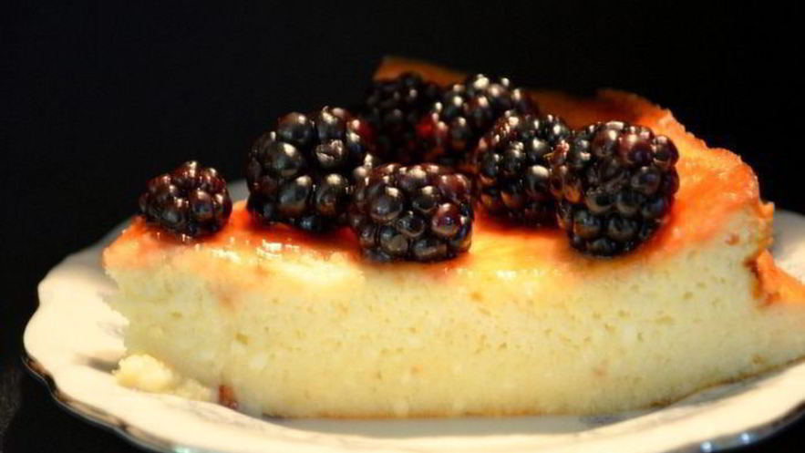Рецепт рикотты чизкейк со свежими ягодами