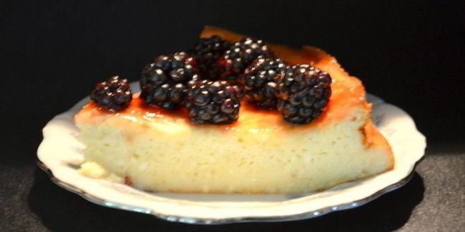 Рецепт рикотты чизкейк со свежими ягодами