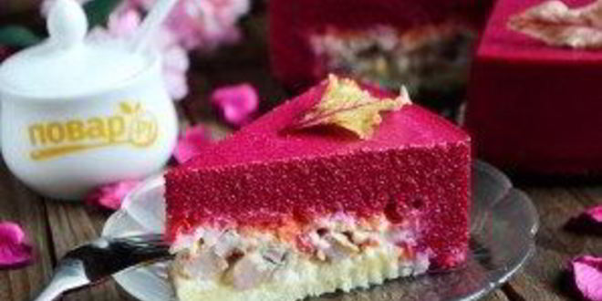 Рецепт селедочного чизкейка