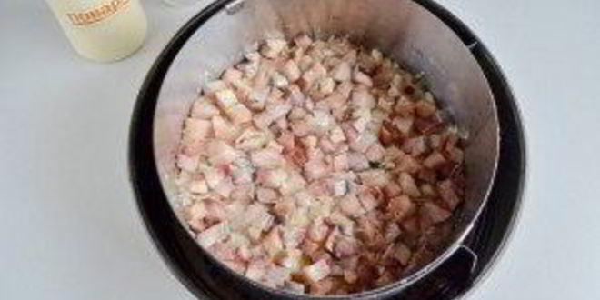 Рецепт селедочного чизкейка