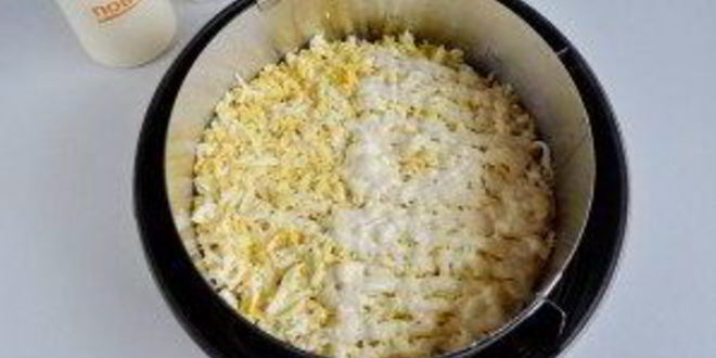 Рецепт селедочного чизкейка