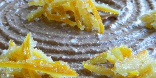 Рецепт шоколадна-апельсинового чизкейк